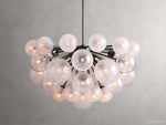 Mandoza Bubble Glass Round Chandelier
