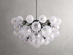 Mandoza Bubble Glass Round Chandelier