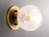 Mandoza Bubble Glass Wall Sconce