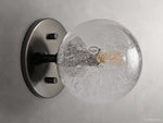 Mandoza Bubble Glass Wall Sconce