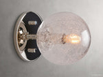 Mandoza Bubble Glass Wall Sconce