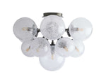 Mandoza Bubble Glass Flush Mount