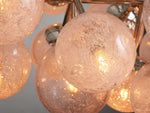 Mandoza Bubble Glass Linear Chandelier