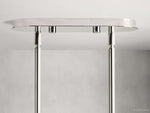 Mandoza Bubble Glass Linear Chandelier