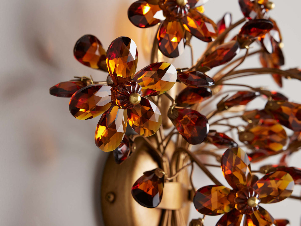 Fiore Sculpted Petals Wall Sconce