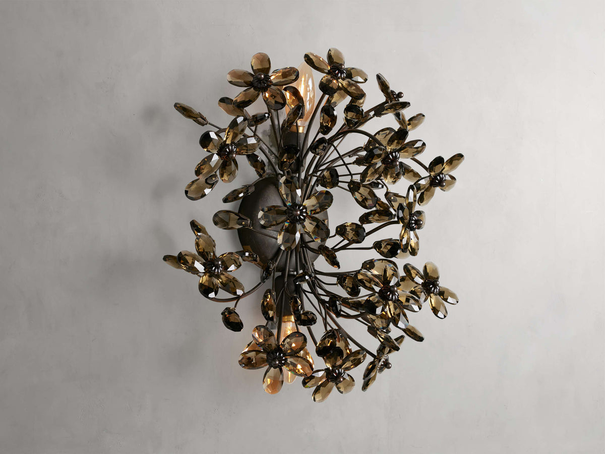 Fiore Sculpted Petals Wall Sconce