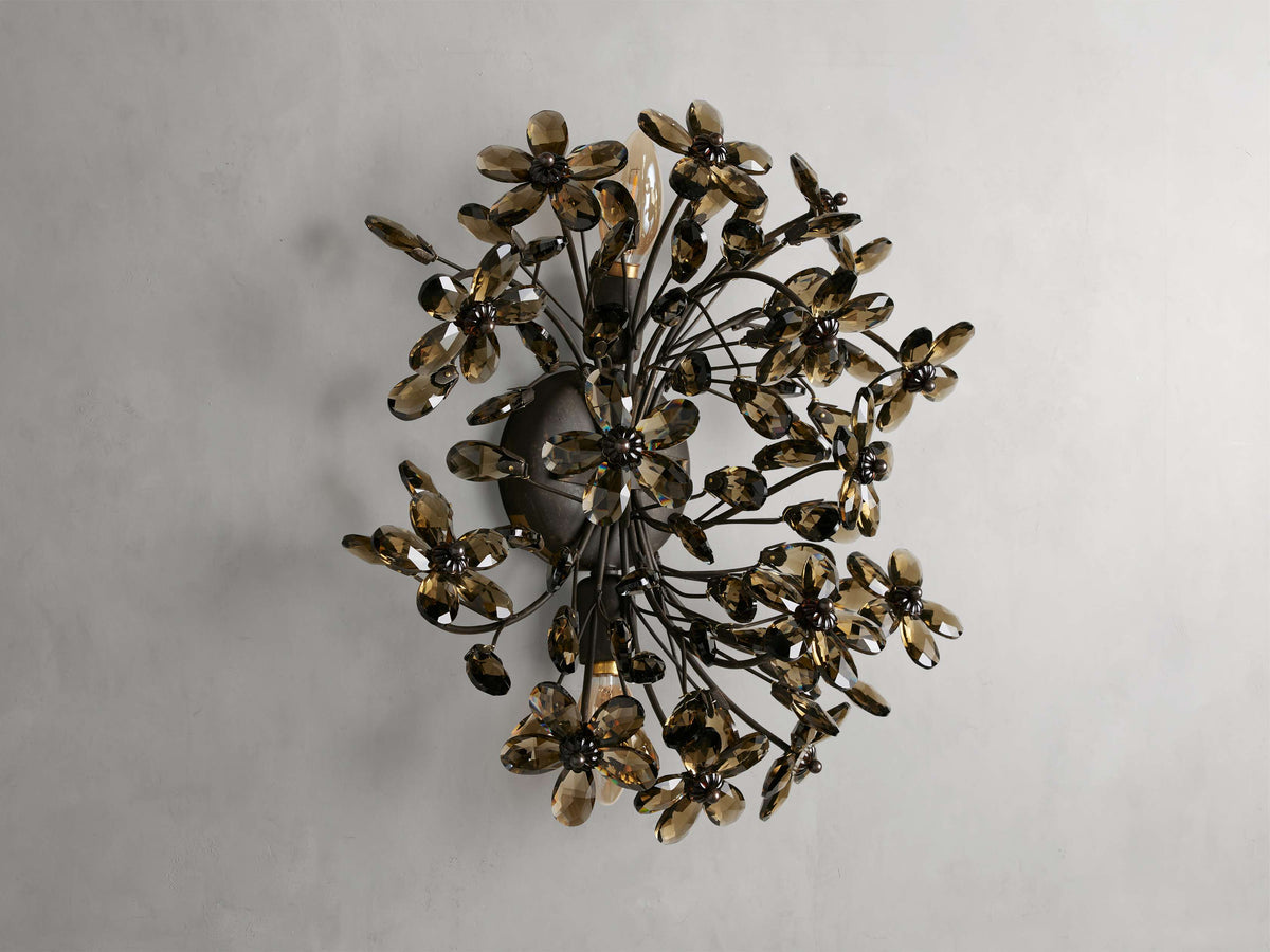 Fiore Sculpted Petals Wall Sconce