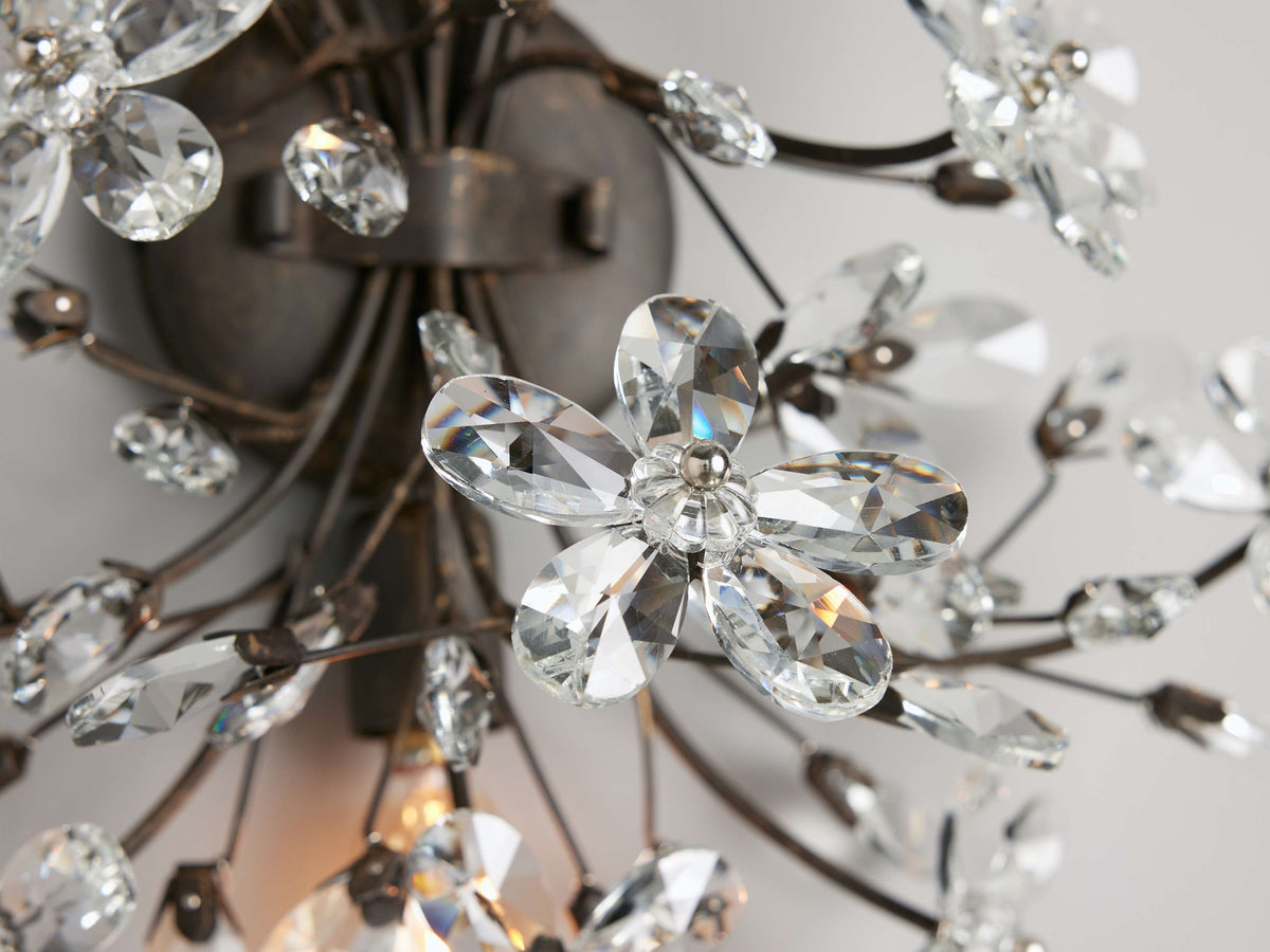 Fiore Sculpted Petals Wall Sconce