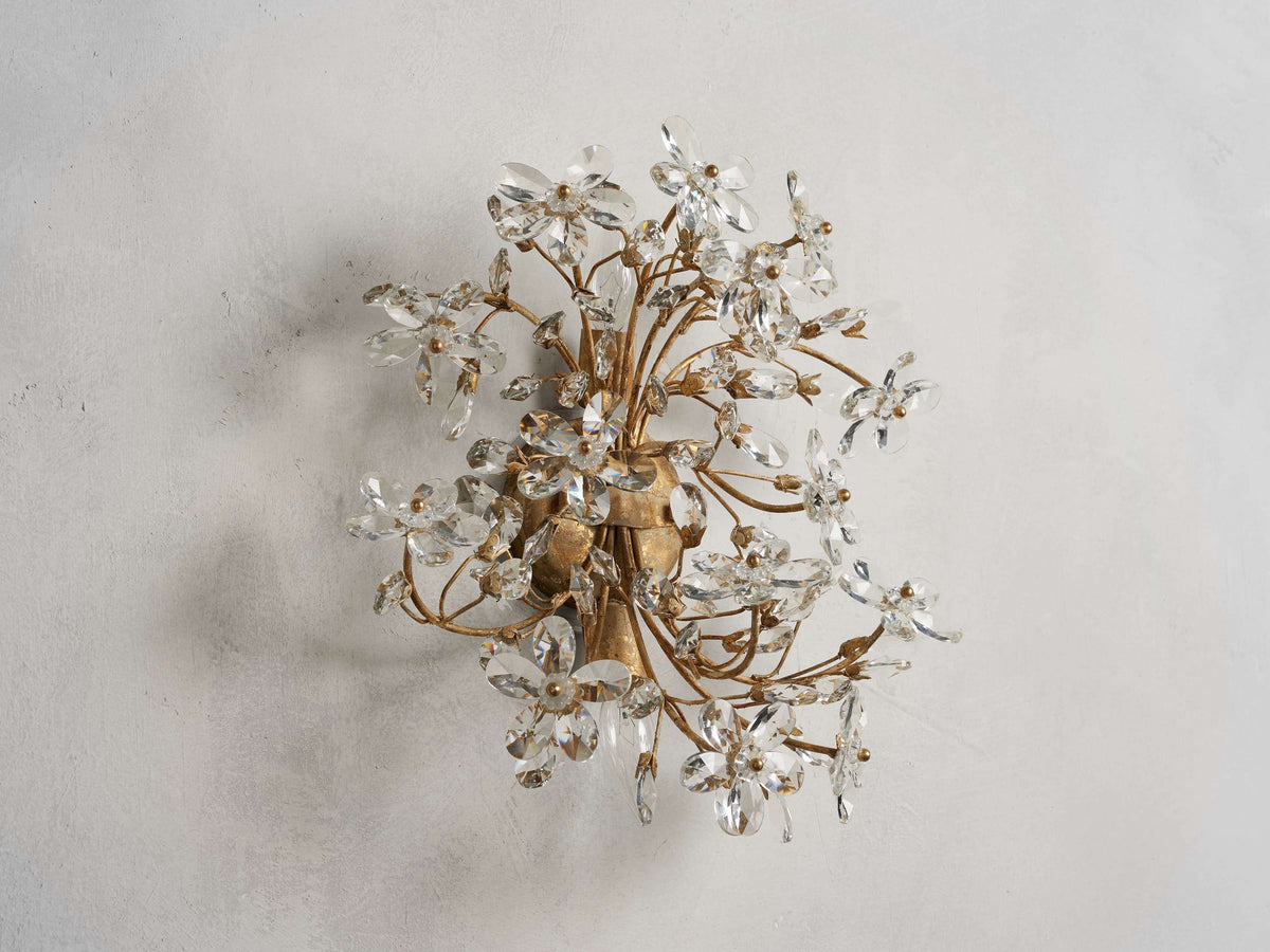 Fiore Sculpted Petals Wall Sconce