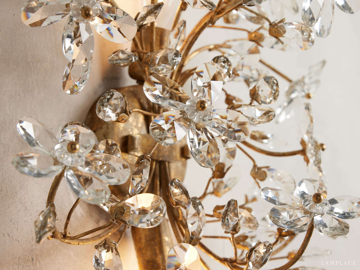 Fiore Sculpted Petals Wall Sconce