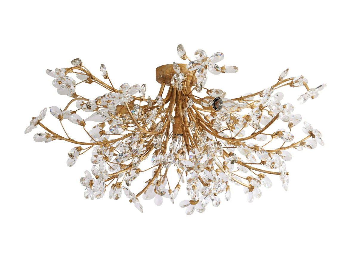 Fiore Sculpted Petals Flush Mount