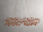 Fiore Sculpted Petals Linear Chandelier