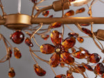 Fiore Sculpted Petals Linear Chandelier