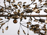 Fiore Sculpted Petals Linear Chandelier