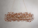 Fiore Sculpted Petals Oval Chandelier