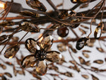 Fiore Sculpted Petals Oval Chandelier