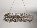 Fiore Sculpted Petals Oval Chandelier