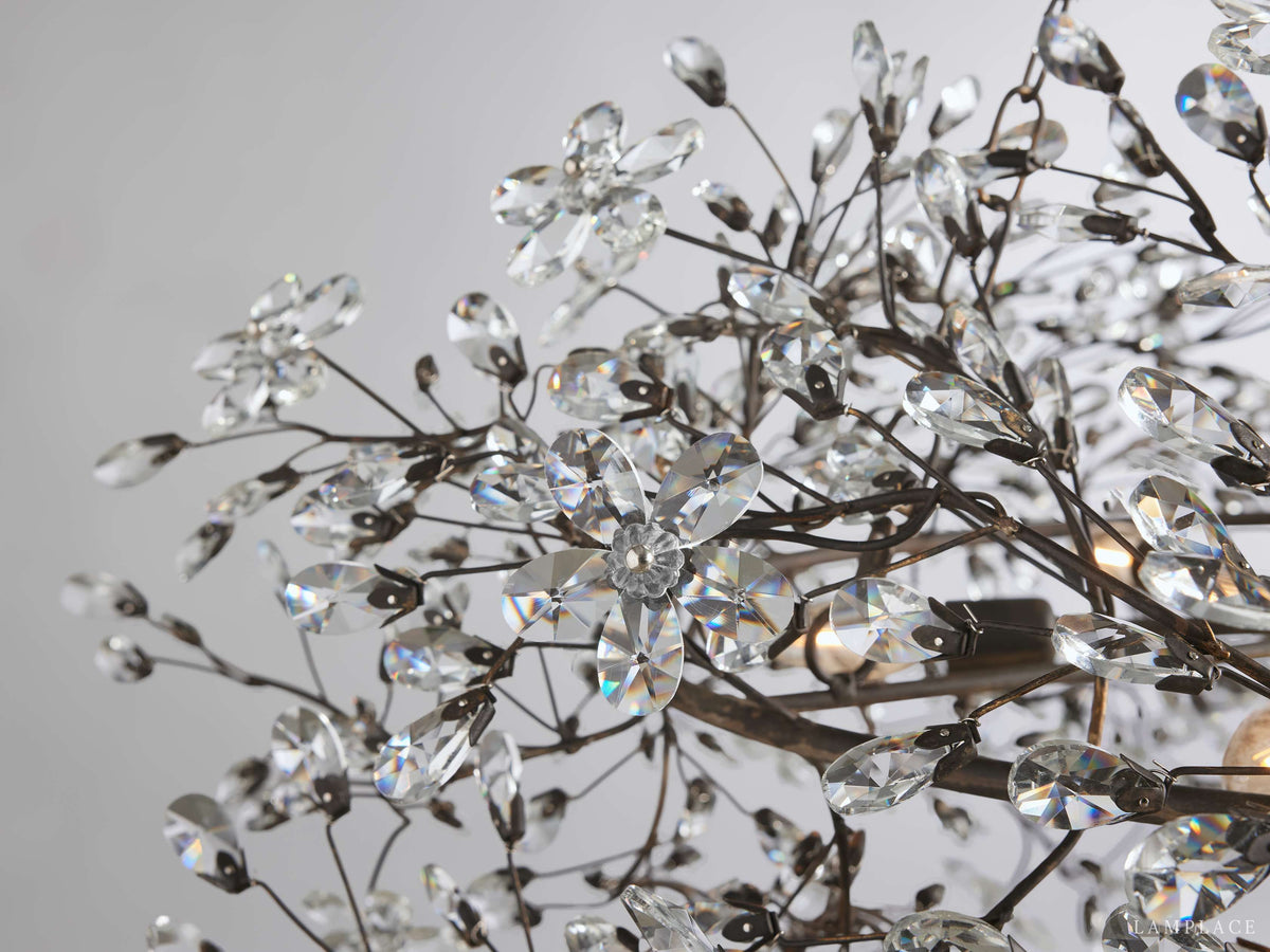 Fiore Delicate Flower Crown Chandelier