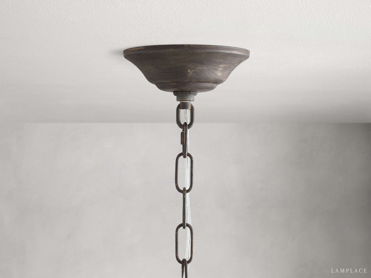 Fiore Delicate Flower Crown Chandelier
