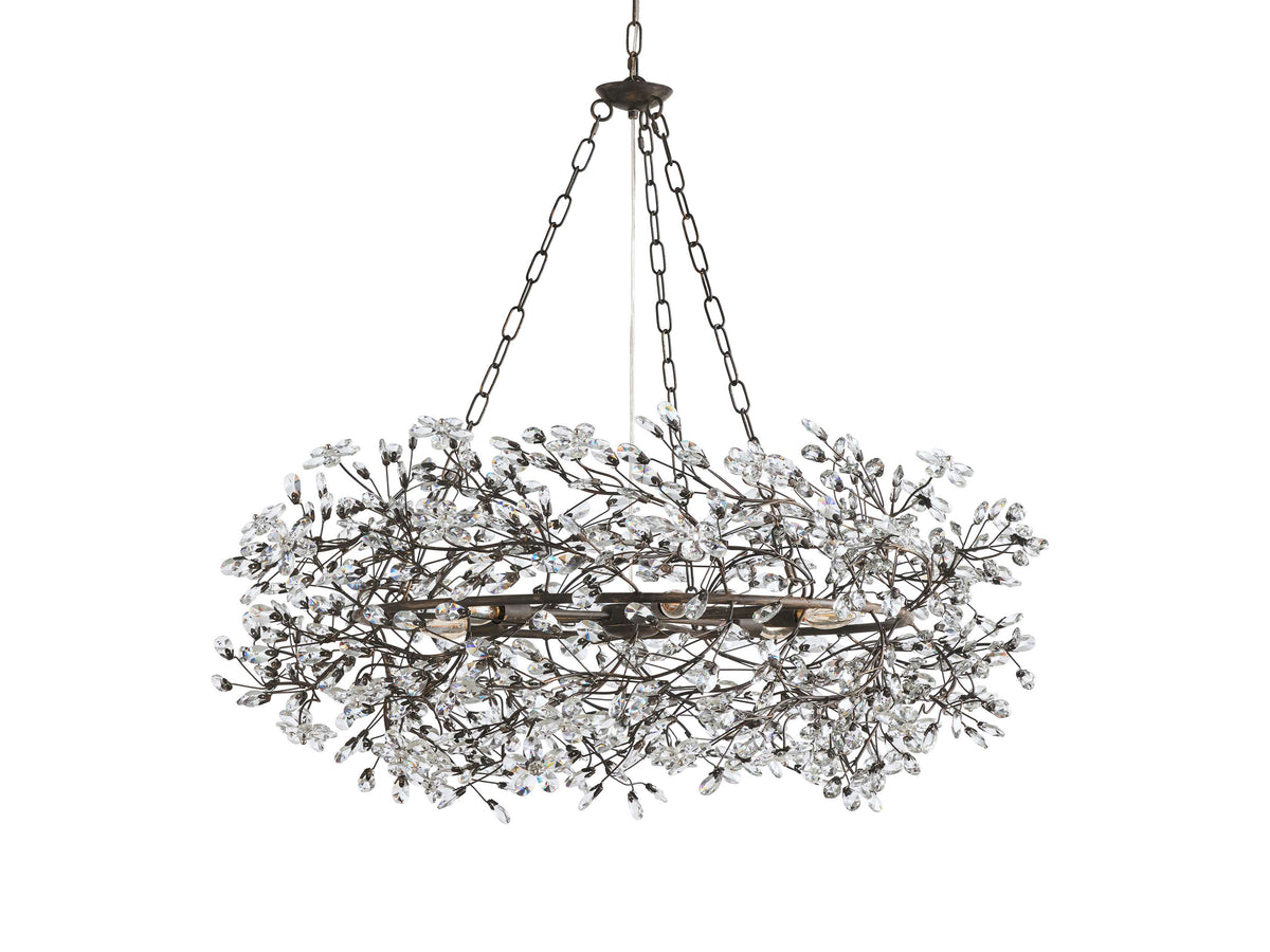 Fiore Delicate Flower Crown Chandelier
