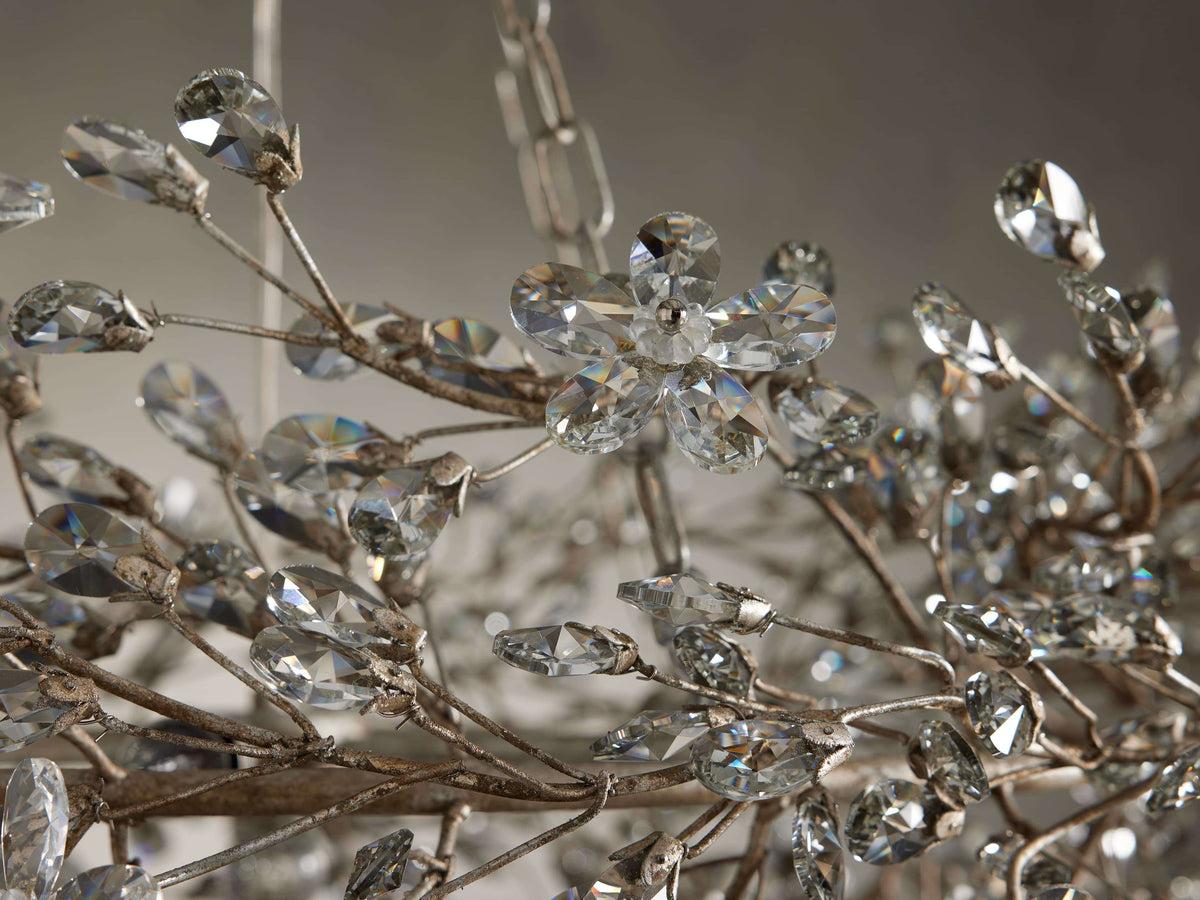 Fiore Sculpted Petals Crown Chandelier