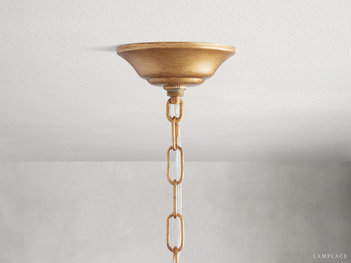 Fiore Delicate Flower Crown Chandelier