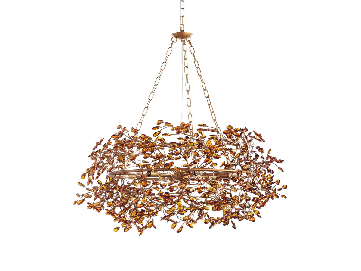 Fiore Delicate Flower Crown Chandelier