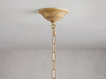 Fiore Sculpted Petals Round Chandelier