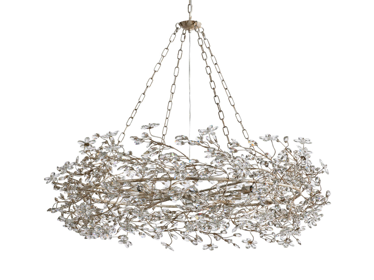 Fiore Delicate Flower Crown Chandelier