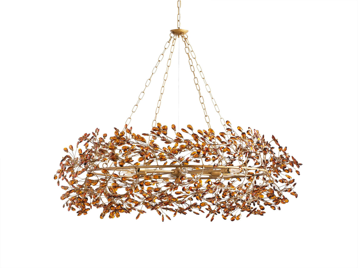 Fiore Delicate Flower Crown Chandelier