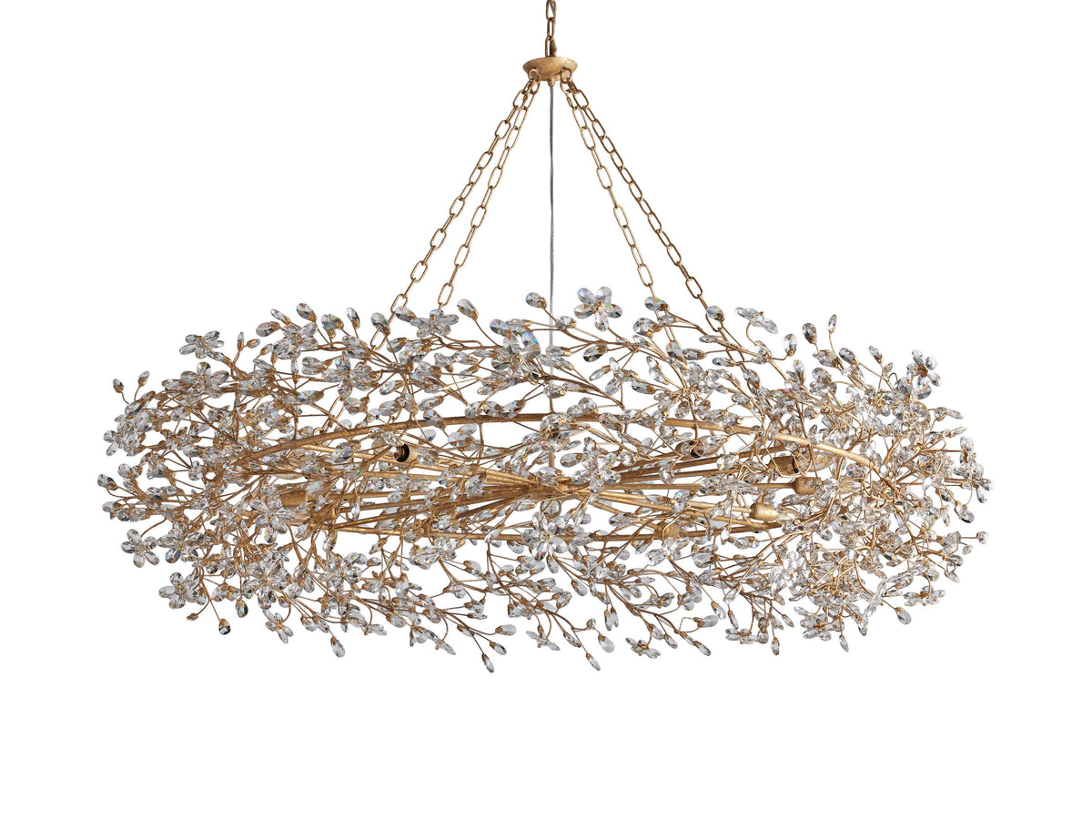 Fiore Delicate Flower Crown Chandelier