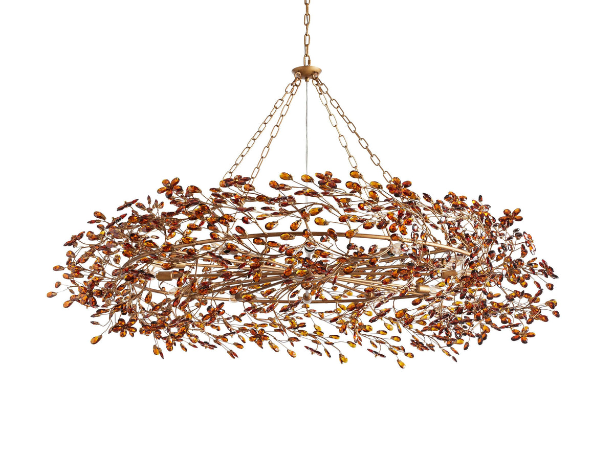 Fiore Delicate Flower Crown Chandelier