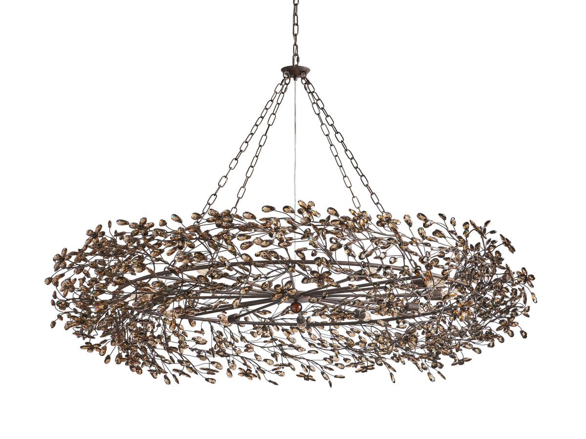 Fiore Delicate Flower Crown Chandelier