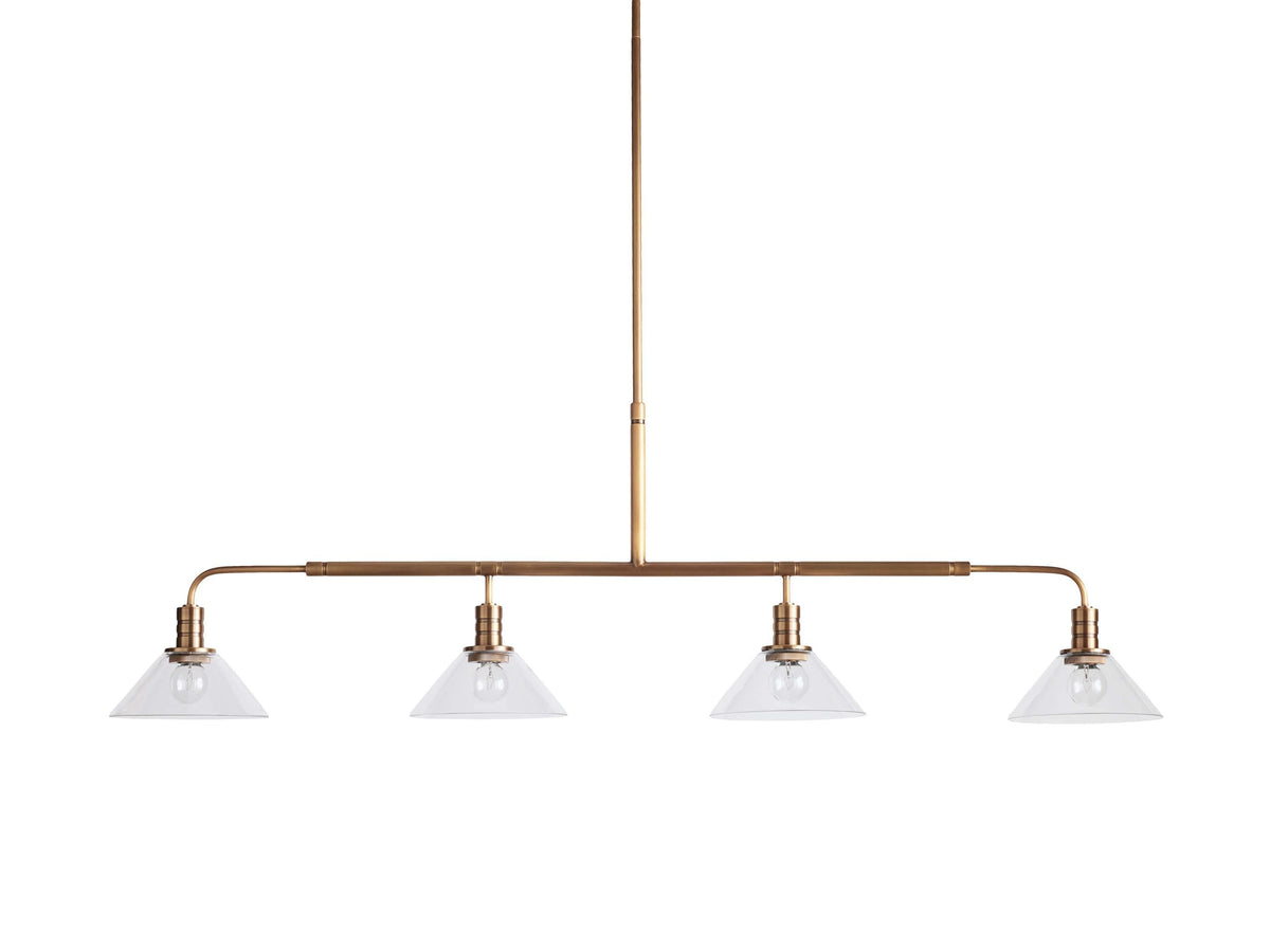 Theron Cone Cluster Linear Chandelier