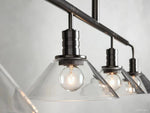 Theron Cone Cluster Linear Chandelier
