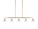 Theron Cone Cluster Linear Chandelier