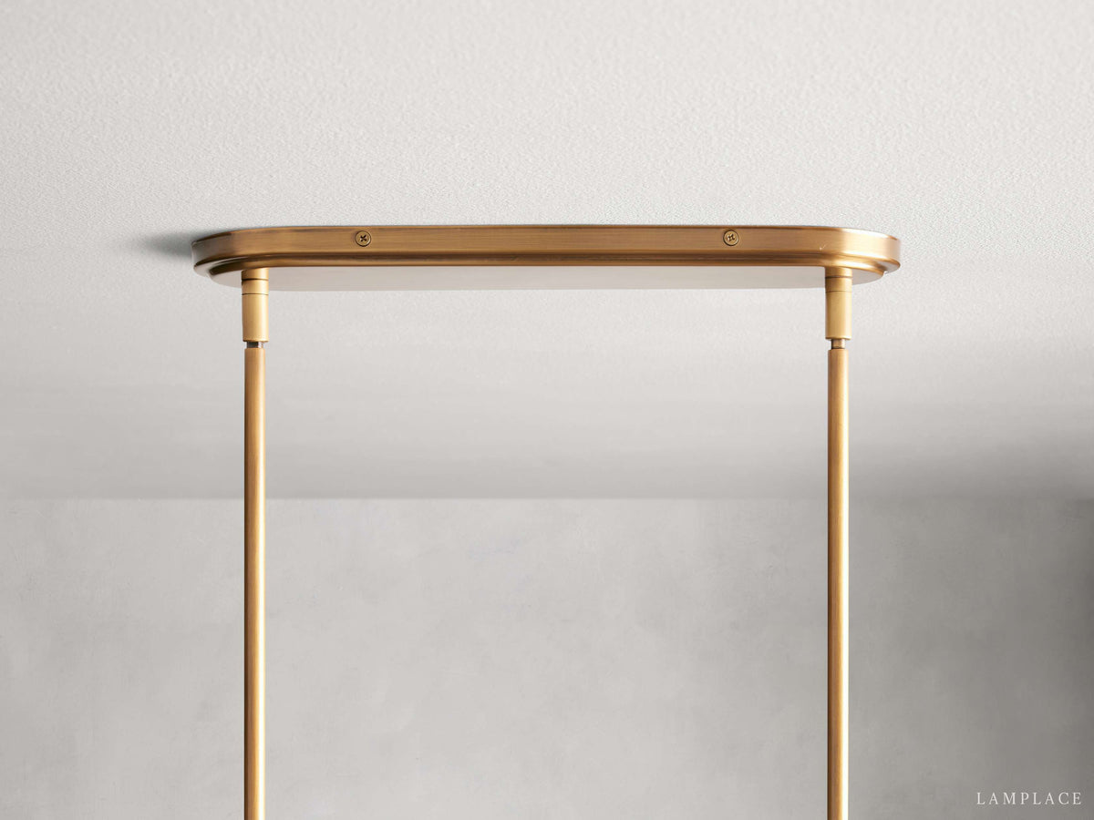 Theron Cone Cluster Linear Chandelier