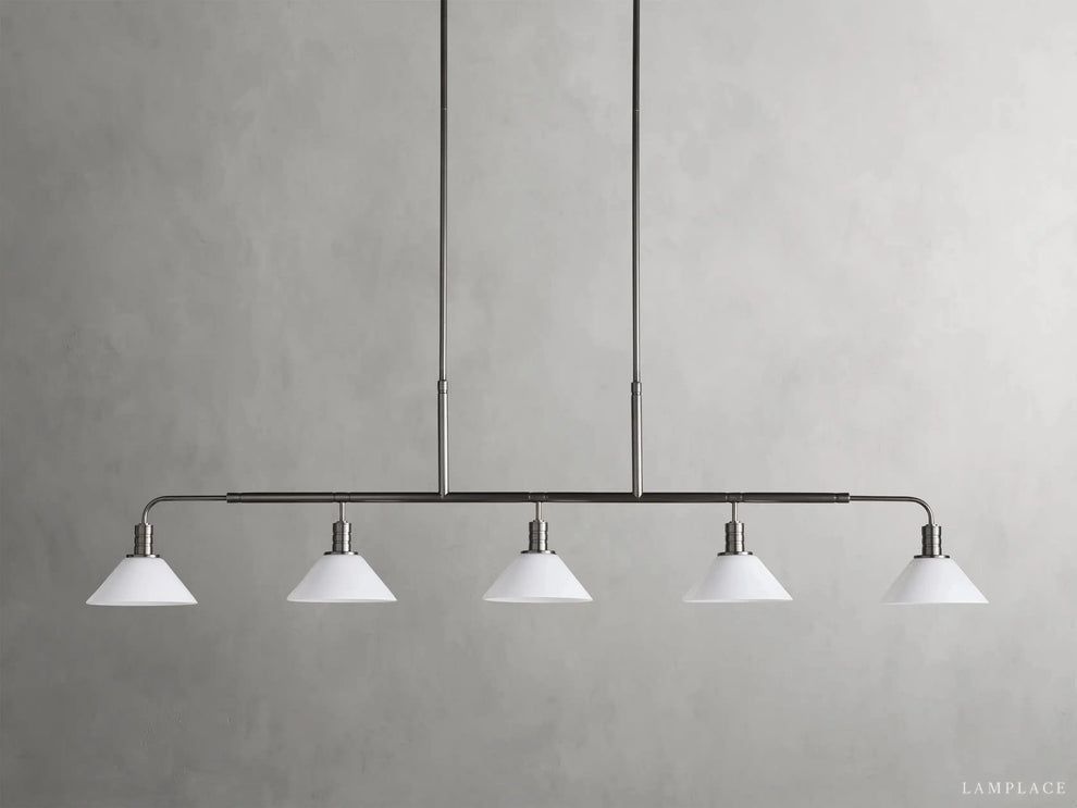 Theron Cone Cluster Linear Chandelier