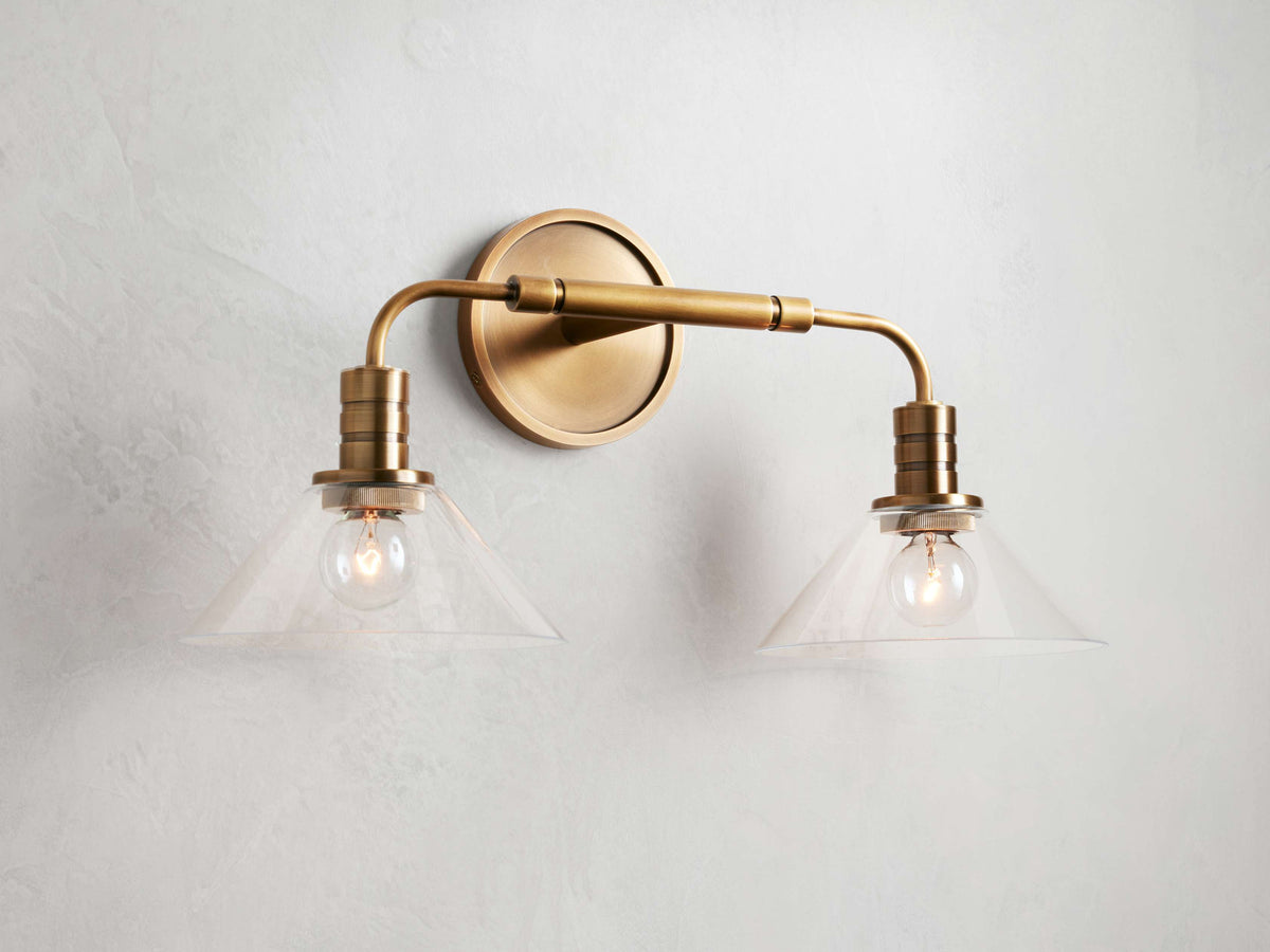 Theron Cone Cluster Wall Sconce