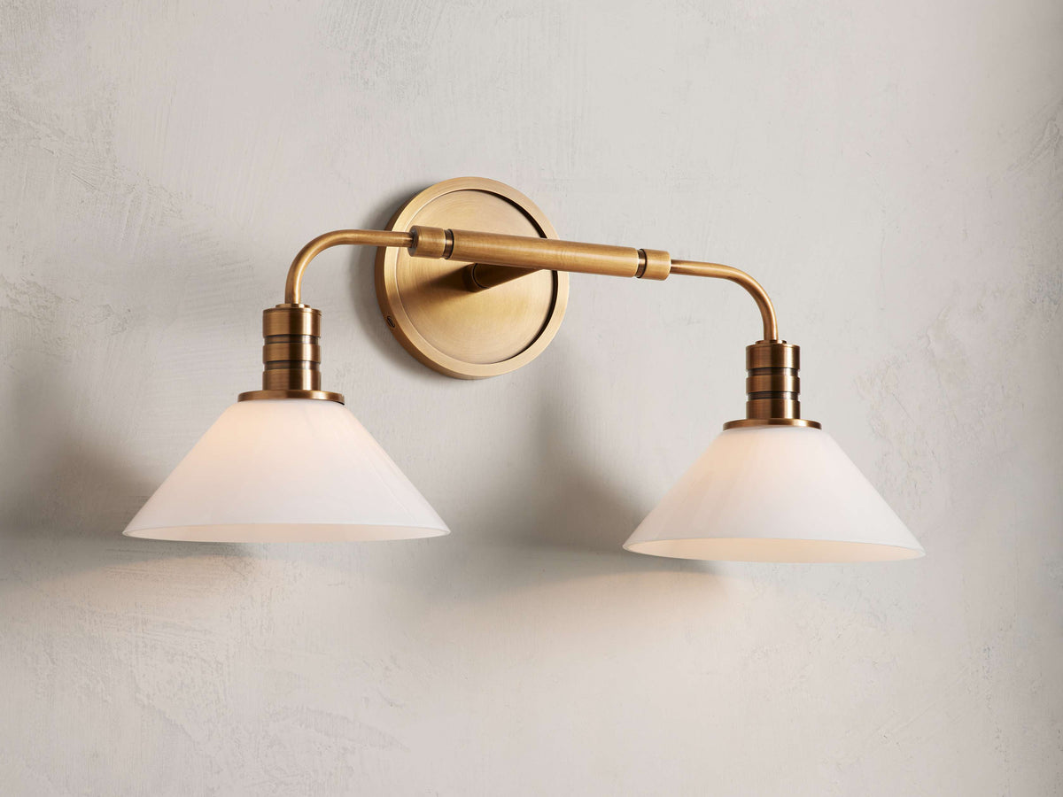 Theron Cone Cluster Wall Sconce
