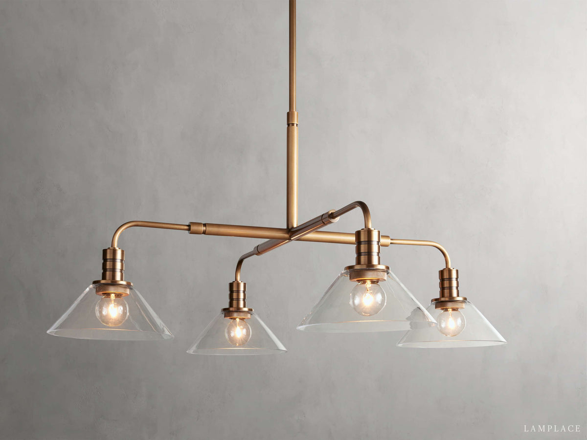 Theron Cone Cluster Round Chandelier