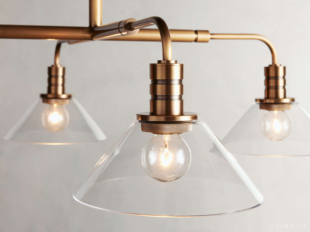 Theron Cone Cluster Round Chandelier