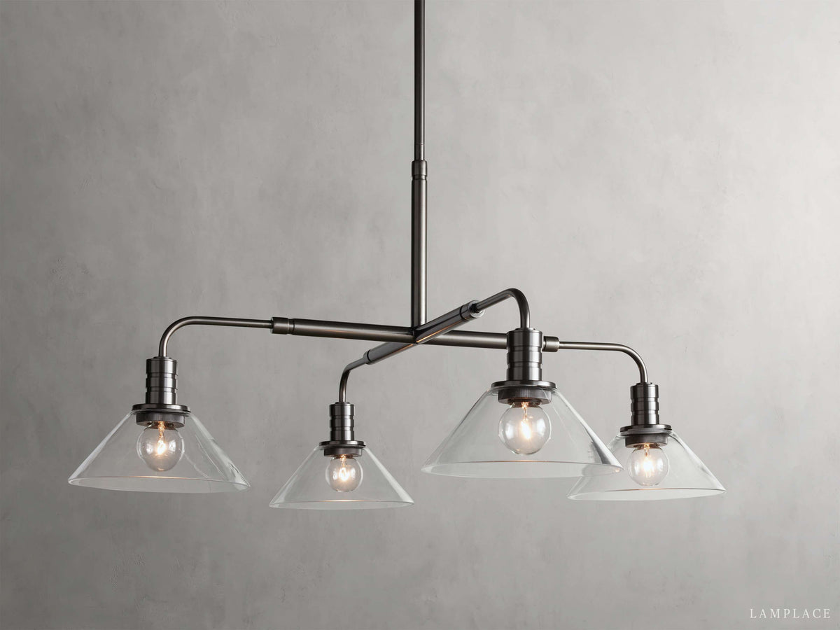 Theron Cone Cluster Round Chandelier