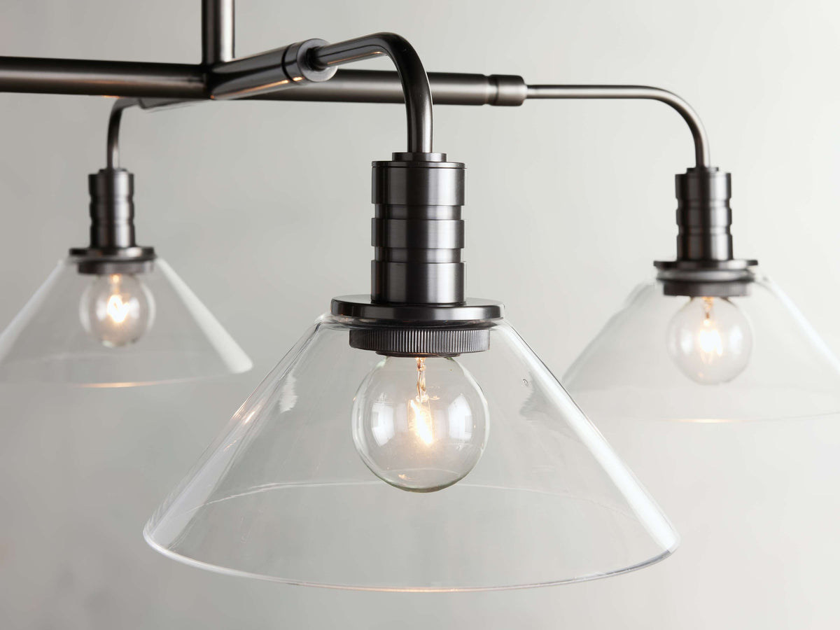 Theron Cone Cluster Round Chandelier