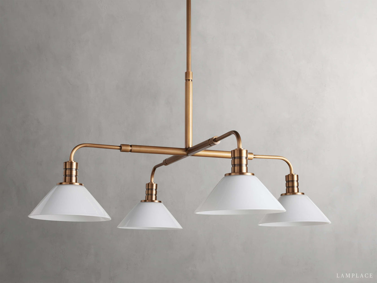 Theron Cone Cluster Round Chandelier
