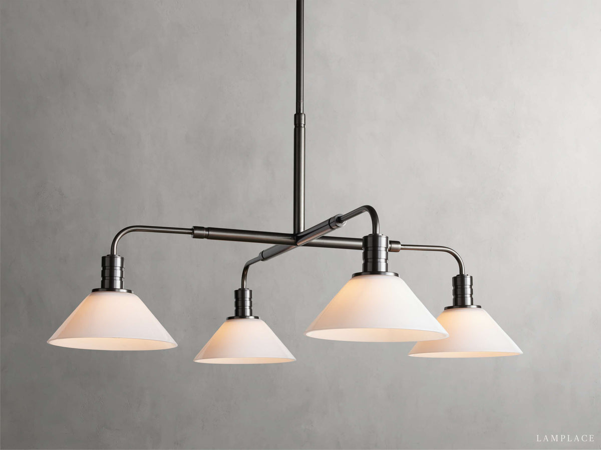 Theron Cone Cluster Round Chandelier