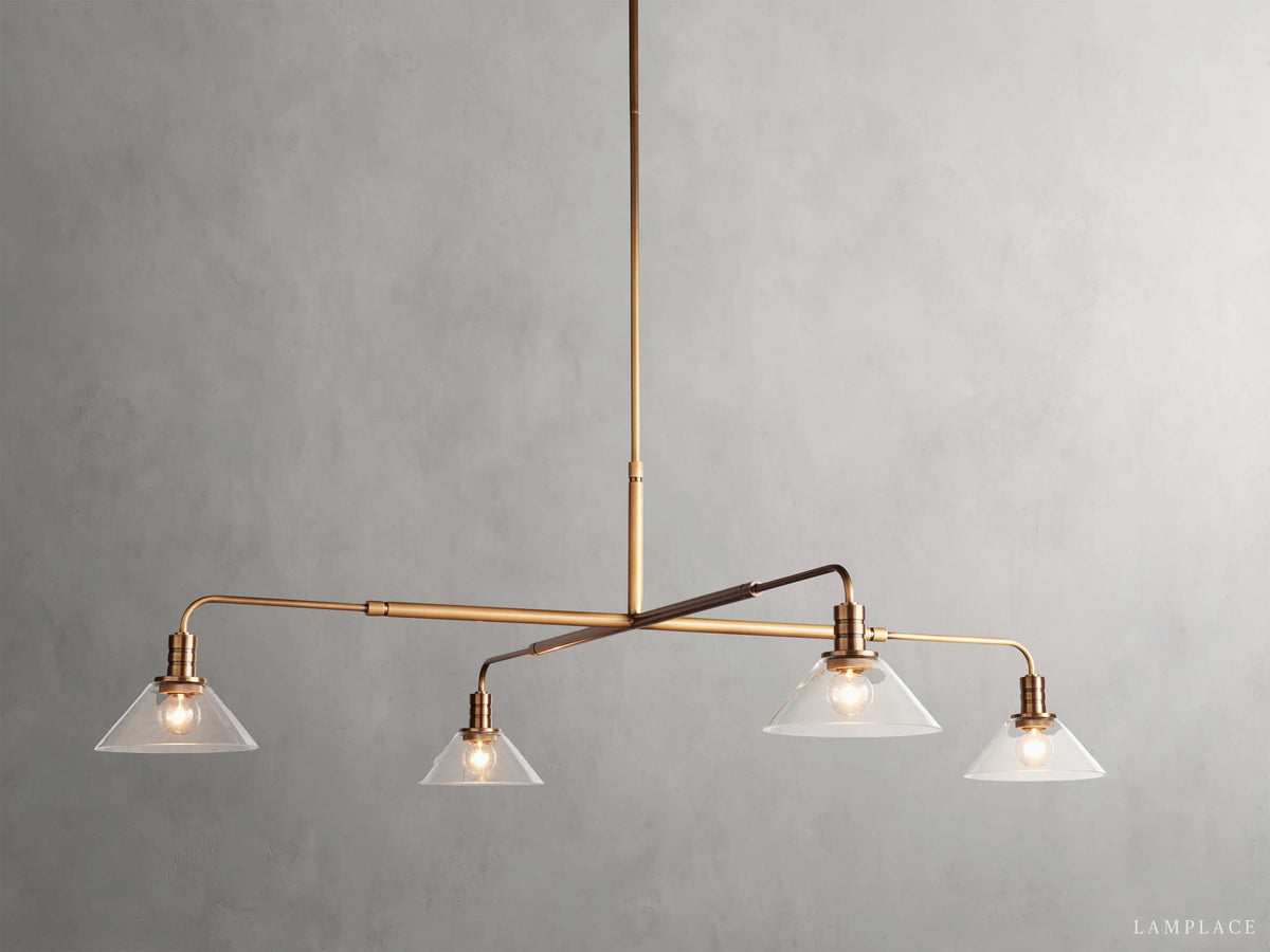 Theron Cone Cluster Round Chandelier