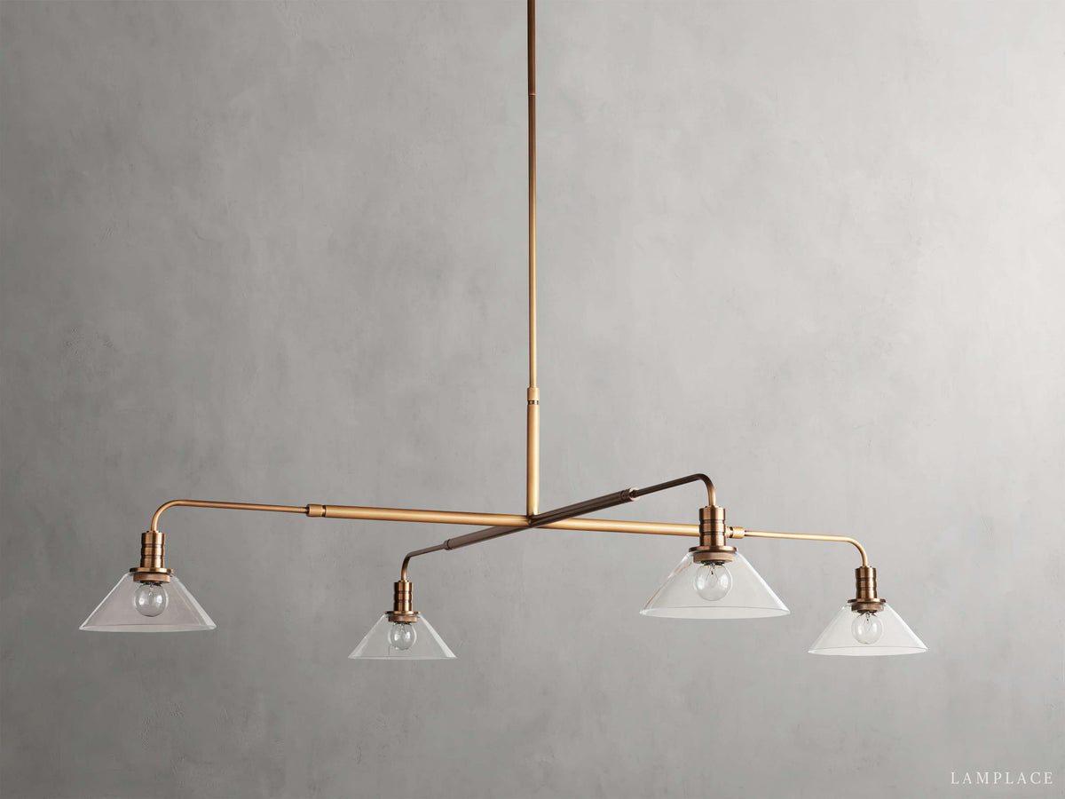 Theron Cone Cluster Round Chandelier