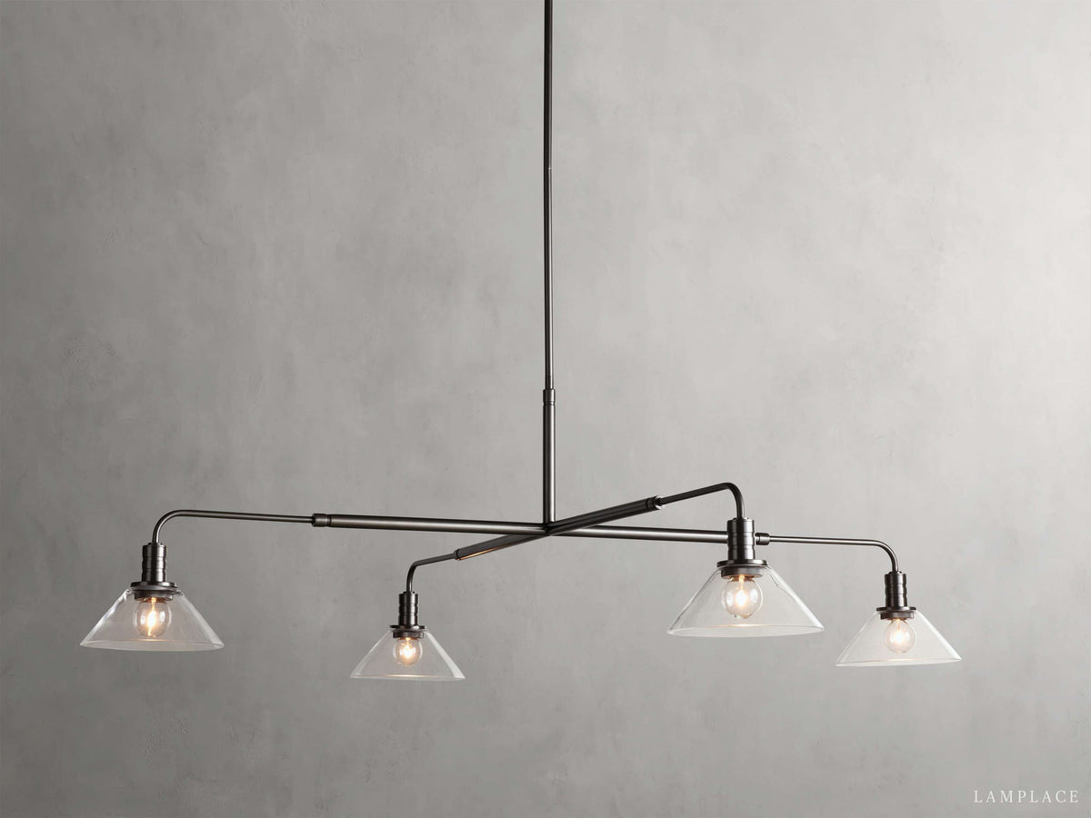 Theron Cone Cluster Round Chandelier
