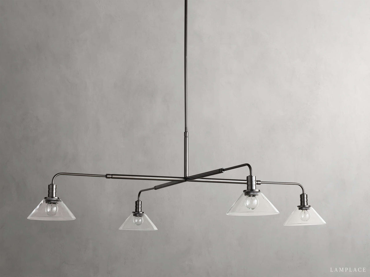 Theron Cone Cluster Round Chandelier